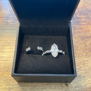 Bomb Party OG CZ Ring Set